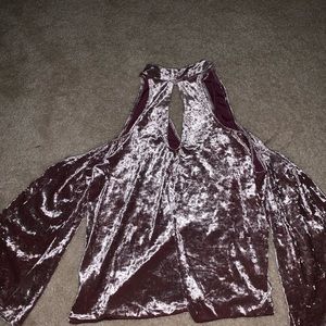 Velvet shirt